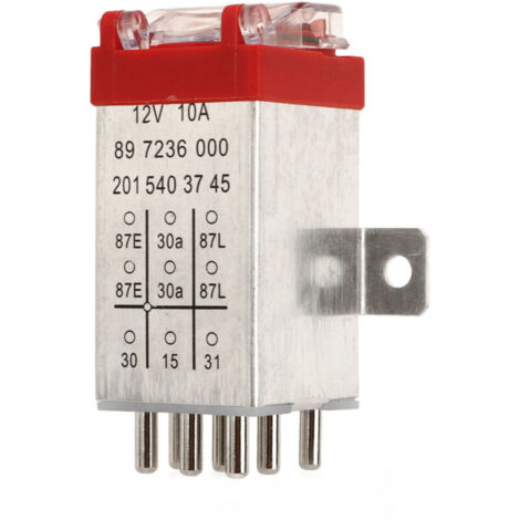 Jeffergarden Relais de Protection contre les surcharges Performance stable résistant à l'usure 2015403745 pour R107 R129 W124 W126 W201 (1/5)