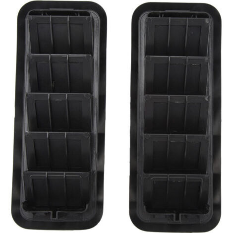 Jeffergarden 2 grilles d'aération arrière de remplacement 13596856 pour Chevy Silverado 1500 2500 3500 HD (1/5)