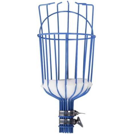 Jeffergarden Panier cueillette fruit détachable anti-rouille multifonction tuyau 3cm bleu (1/5)
