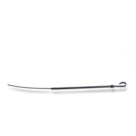 Jeffergarden Tube de jauge d'huile moteur 30,5 cm en acier inoxydable de remplacement de l'outil de jauge de niveau d'huile liquide pour moteur Chrysler 318 340 360 Noir (1/5)
