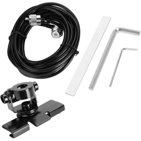 Jeffergarden Support de montage d'antenne de voiture pour couvercle de coffre/hayon/montage de porte (1/5)