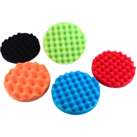 Jeffergarden Accessoires de polisseuse, ensemble de 7 pièces, 7 pouces, cire molle non oxydante, forets durables et faciles à utiliser, pour les détails de la voiture (1/5)