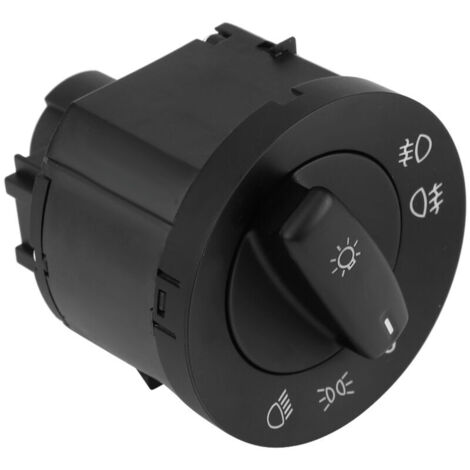 Jeffergarden Interrupteur à bouton, boîtier en plastique robuste pour phares et feux de brouillard pour voiture (1/5)