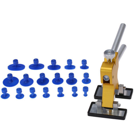 Jeffergarden Kit de réparation de bosses sans peinture - Outils de débosselage de porte - avec 18 Ventouses (1/5)