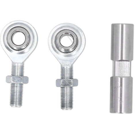Jeffergarden Support d'alternateur en acier inoxydable avec tige de tension réglable de 2 1/2 pouces, compatible avec les moteurs SBC BBC 350 et 454. (1/5)