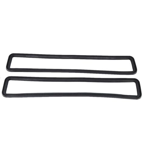Jeffergarden Joints d'étanchéité pour aérations de cloison, bandes en caoutchouc noir résistant à l'abrasion et haute ténacité pour voiture, 1 paire MUC4299, installation facile pour automobile (1/5)