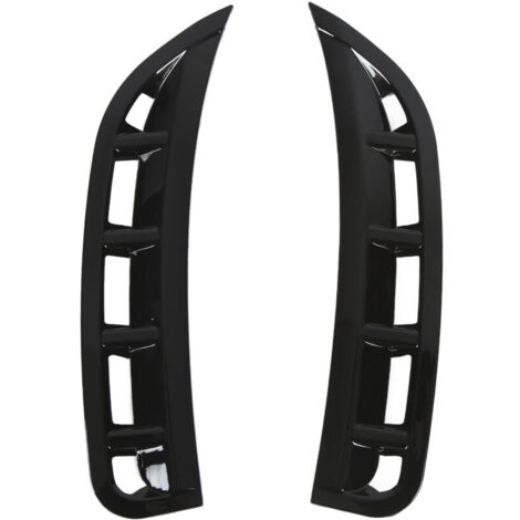 Jeffergarden Ailerons d'entrée d'air de pare-chocs avant – Paire, noir brillant, remplacement pour Mercedes-Benz GLE Class 2019+. Look AMG, design agressif. (1/5)