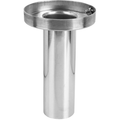 Jeffergarden Accessoires de modification automobile : silencieux d'échappement universel amovible en acier inoxydable (4,5 pouces) (1/5)