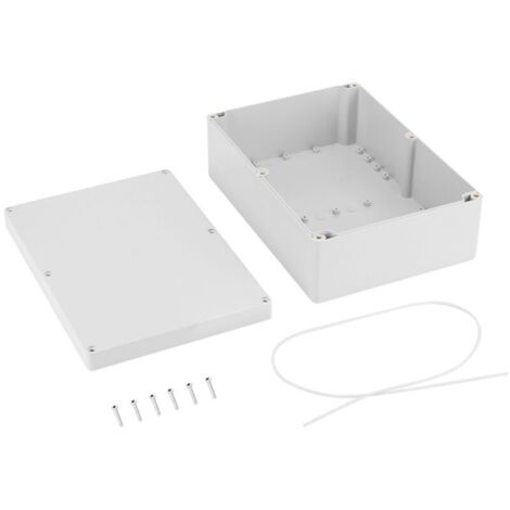 Jeffergarden Boîtes électriques, boîtier de projet en plastique résistant à l'eau, à montage en surface, avec vis, pour cuisine extérieure (1/5)