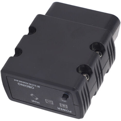 Jeffergarden Scanner de voiture KW902 OBDII, outil de diagnostic, détection de pannes, Bluetooth 5.0, pour système Android, noir (1/5)