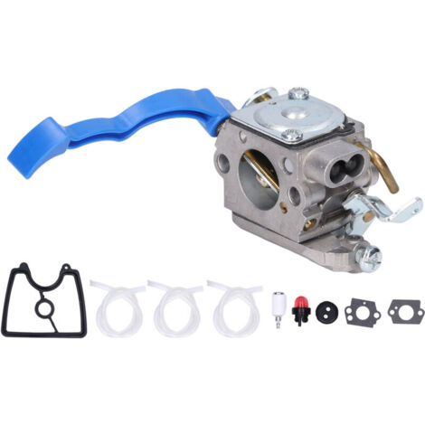 Jeffergarden Kit de remplacement de carburateur avec filtre à air pour tondeuse à gazon souffleuse Husqvarna 125B 125BVX 125BX (1/5)