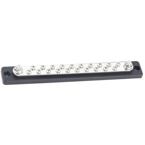 Jeffergarden Bloc de jonction pour barres omnibus, borne antirouille à 2 goujons, 300 V CA, pour camions et bateaux (1/5)