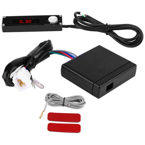 Jeffergarden Minuteur turbo universel pour voiture avec affichage numérique LED 12 V, dispositif de protection de turbine, temporisateur (1) (1/5)
