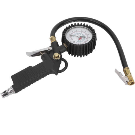 Jeffergarden Manomètre de pression des pneus 220 PSI pour automobiles, camions et motos (1/5)