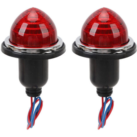 Paire de Feux Arrière 72mm pour Mini Classique/Morris Minor - Réf. LPB630, 12V, Rouge (1/5)
