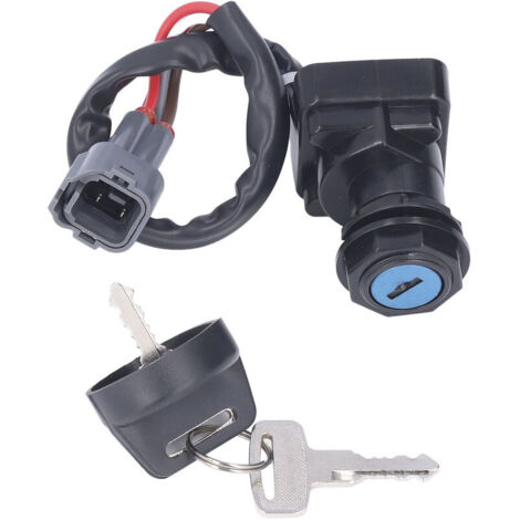 Jeffergarden Commutateur d'allumage avec 2 clés en alliage métallique 0430036 Remplacement pour Arctic Cat ATV 650 4X4 V2 (1/5)
