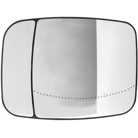 Jeffergarden Verre de rétroviseur latéral de chauffage électrique de porte droite de voiture 95517329 adapté pour Trafic (1/5)
