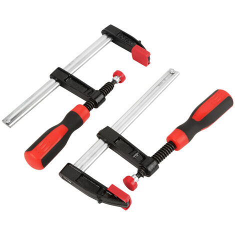 Jeffergarden Serre-joint en F, gain de temps et d'efforts, antirouille, durable, pour le travail du bois, pratique pour fixer le bois. (1/5)