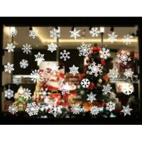 Noël Autocollants Fenetre NoëL Décoration Stickers Noel Deco Fenetre Décoration Fenetre Noel Deco pour Accueil/Boutique Décorations Autocollant Amovibles Statique Autocollants