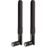 2 Paquets Antenne 4G LTE 3G GSM SMA Mâle 8dBi pour Orange SFR Bouygues Telecom Free Mobile Huawei ZTE 4G LTE Routeur Passerelle Modem Point d'accès