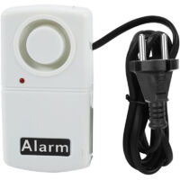 Jeffergarden Alerte panne secteur automatique alarme 120dB indicateur LED batterie 9V EU prise