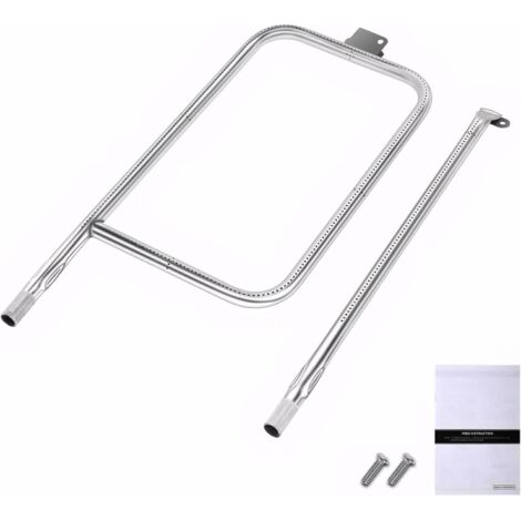 61.6 x 26.4CM Tube Brûleur 65032 pour Weber Q300 Series Q320, Q3000, Q3200, Acier Inoxydable Rampe Gazgrill Accessoire