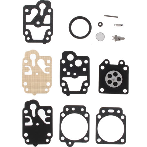 Jardiaffaires – Kit carburateur adaptable pour Walbro K20-WYJ – Comprend joints, membranes, filtre et pointeau – Compatible avec marques Alpina, Echo, Stihl
