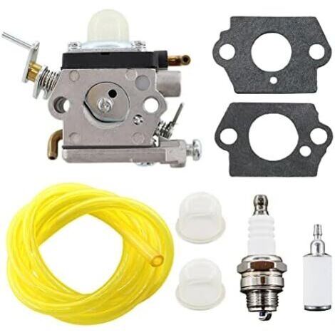 Carburateur Bougie dallumage 523012401 523 01 24\\u201101 pour Husqvarna 122 HD60 122 HD45 pour Jonsered HT2223 T HT2218 Redmax CHT220L Remplacement de Carburateur Tondeuse en Alliage Daluminium (1/4)
