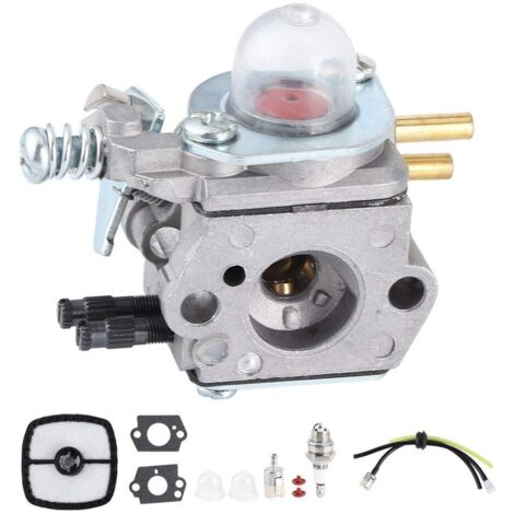 Sjlerst – Carburateur pour taille-haie Echo HC1500 – Kit de mise au point avec 10 accessoires – Aluminium durable – Compatible Zama C1U-K51