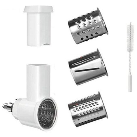 Coocheer – Râpe à légumes pour KitchenAid – 3 lames en acier inoxydable – Matériaux de qualité alimentaire – Facile à nettoyer et à utiliser