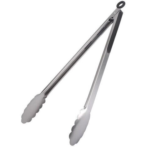 Pince à Barbecue, Acier inoxydable/plastique, Longueur : 39.4 cm (1/5)
