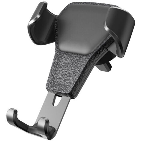 Support Telephone Voiture, Support Telephone Voiture Pince Reglable Smartphone Voiture pour l'Évent du Pare-Brise Tableau De Bord (1/5)