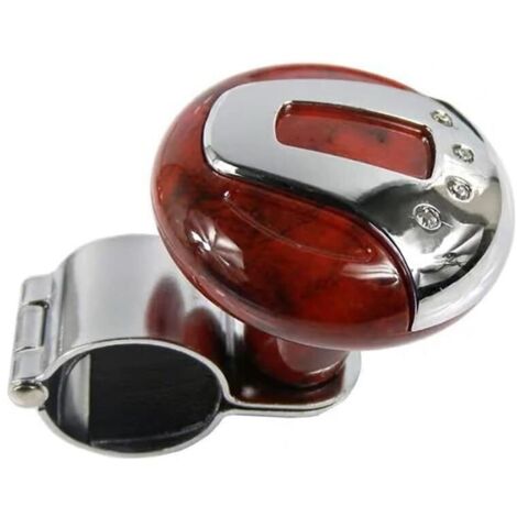 Booster De Volant,Booster De Volant De Voiture Bouton De Volant Universel Boule De Bouton De Rotation De Volant Bouton De Direction Boule Auxiliaire Bouton Pour Bateau Voiture Camion (1/5)