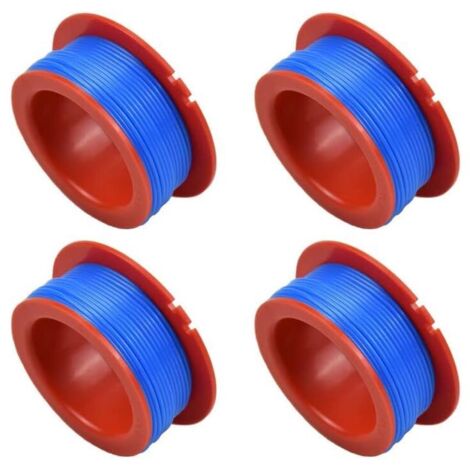 4 PCS bobines de rechange pour tondeuse à gazon Flymo ET21 Mini Trim ST coupe-herbe Fly031 tondeuse à gazon de jardin (1/5)
