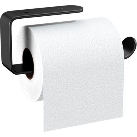 16CM Porte Papier Toilette Alliage d'aluminium Mat, Support Derouleur Papier Toilette Murale Perçage avec Vis Fixes, Stable Porte-Papier Devidoir Distributeur Toilette (1/5)
