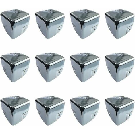 Protection pour meubles Protecteurs d'angle en Métal Protection Coin de Table 12 Pièces équerres de Protecteur d'angle Métal Edge Protège Coins pour Tables et Meubles Pointus (1/5)