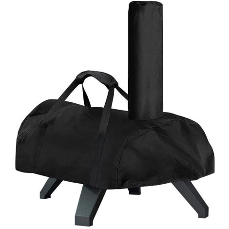 Housse de protection pour four à pizza - Résistant aux intempéries，32x16.5x8.3 inch，noir (1/5)