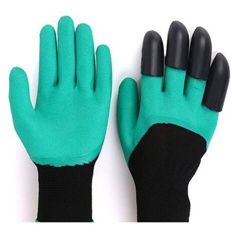 Gants de Jardinage avec 4 Griffes pour Creuser (1/5)