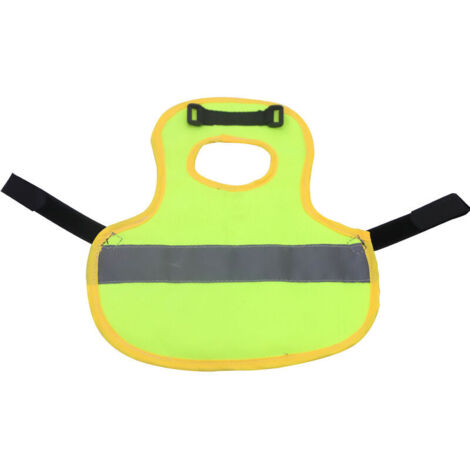 Vert Harnais de poulet poule, tablier de selle de poule gilet réfléchissant pour animaux de compagnie vêtements de poulet gilet de protection en plumes (1/5)