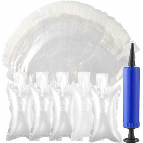 Film de coussin d'air Matériau de remplissage coussins à bulles Matériau d'emballage 100 Stück(Couleur de la pompe aléatoire) (1/5)