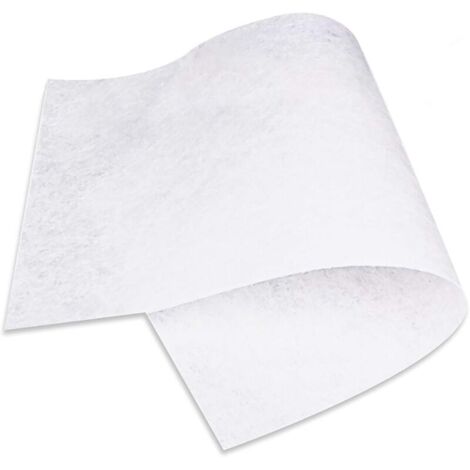 Filtre à graisse de hotte d'aspiration-46cmx5m,Blanc (1/5)