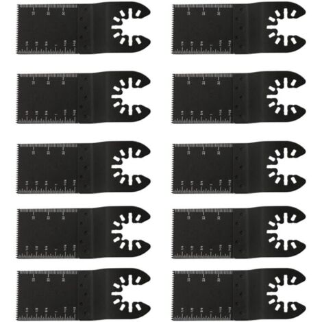 Lames de scie multi-coupe oscillantes For Fein, Multimaster, Makita, Bosch, Rockwell, Sonicrafter, Worx,9034mm(10PCS) (1/5)