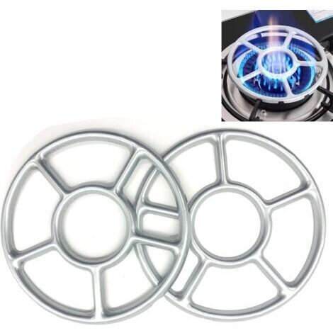 Deux détendeurs pour réchauds à gaz, woks, grilles et supports de réchauds à gaz, ainsi que pour autres accessoires de cuisine. Conviennent également aux cafetières et cafetières italiennes (15,5 cm).