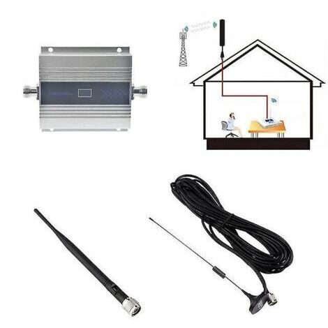 Amplificateur de signal 4G, répéteur GSM, 900 MHz, compatible 2G, 3G, 4G, LTE CS1800-2100, gain 68 dB
