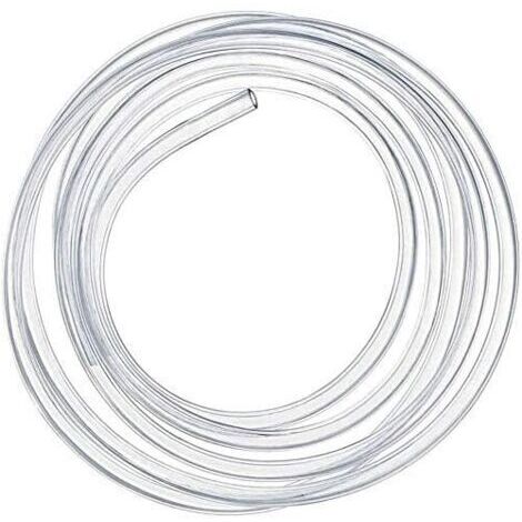 Tuyau en PVC de 10 mètres de haut, tuyau flexible en silicone, tuyau haute pression, diamètre intérieur 4 mm × diamètre extérieur 6 mm, tuyau d'air (1/5)