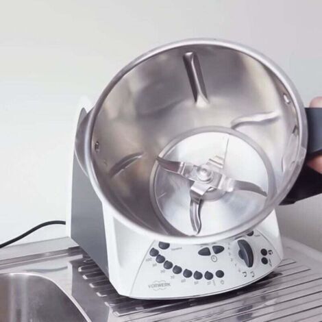 Lame Vorwerk Thermomix TM31 (modèle 30525), avec capuchon de lame Thermomix TM31, accessoire pour robot culinaire Thermomix, leurre.