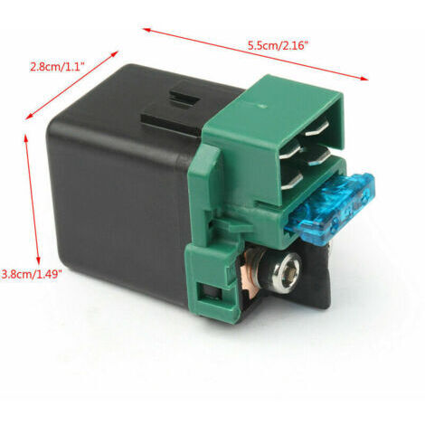 Relais électromagnétique de démarrage 12 V – Compatible avec les modèles Hytrack 260, 300, 310 et 320 – Installation facile et durable – Construction en plastique et cuivre – 35850-KCN000 (1/4)
