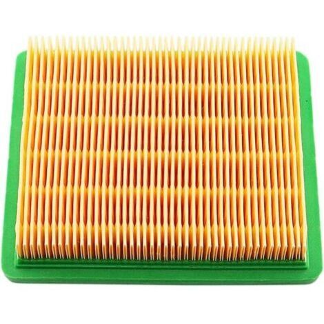 Filtre à air (116 x 100 x 23 mm) pour tondeuses à gazon telles que Hecht 8101, Hecht 546SX, 546SXW, 547, 553SX, 746R, 761R, FX-RM4639, FX-RM5196 eS et Schepach MS196-51E. (1/3)