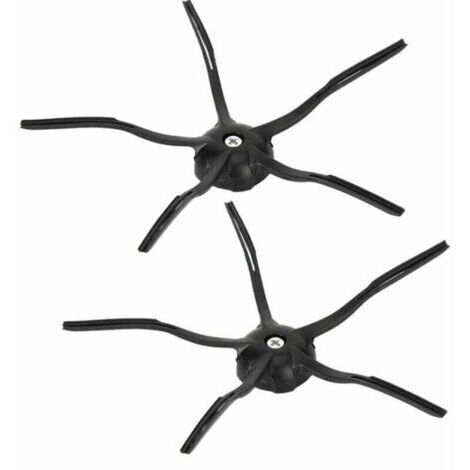 Brosses latérales triangulaires pour aspirateurs robots Roborock S7 T7S Plus - Kit de remplacement de 4 pièces (1/3)