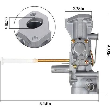 Kit de joints pour carburateur Briggs & Stratton 498298, remplacement pour les modèles 692784, 495951 et 495426. (1/4)